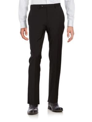 Calvin Klein X-fit Solid Slim Fit Suit Separate Pants