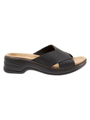 Trotters Nova Leather Slides
