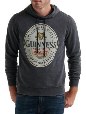 Lucky Brand Regular-fit Guinness Oval Fleece Hoodie