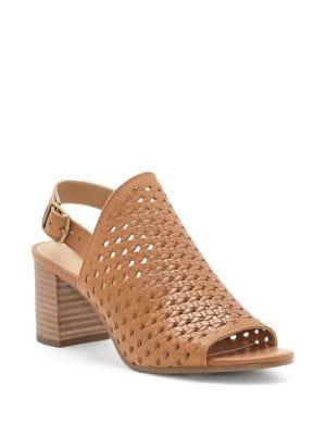 Lucky Brand Verazino Leather Slingback Mules