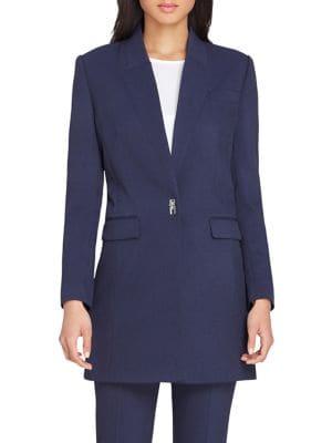Tahari Arthur S. Levine Starneck Topper Coat