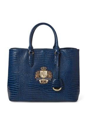 Lauren Ralph Lauren Classic Textured Satchel