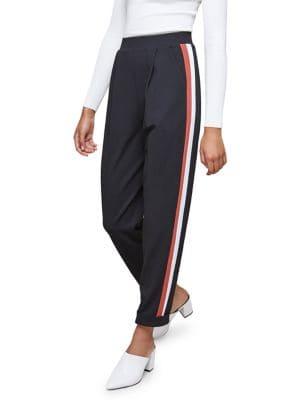 Miss Selfridge Striped Jogger Pants
