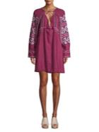 Free People All My Life Embroidered Bohemian Dress