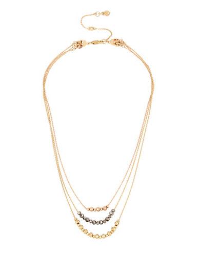 Kenneth Cole New York Faceted Bead Necklace- Set Of 3