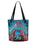 Vida Lord And Taylor Building Canvas Tote