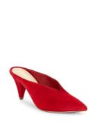 Nanette By Nanette Lepore Josie Cutoff Suede Mules