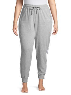 Marc New York Performance Plus Varsity Striped Drawstring Joggers