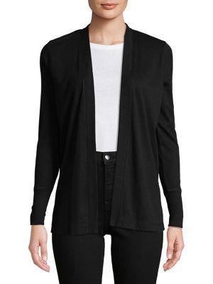 Michael Michael Kors Ribbed Open Front Cardigan