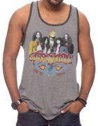 Jack Of All Trades Aerosmith 1973 Us Tour Triblend Ringer Tank Top