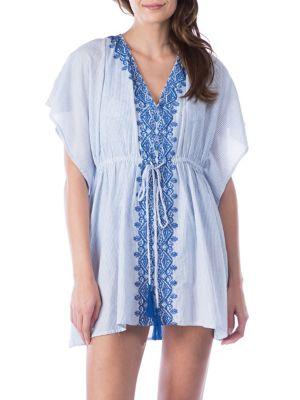 Lauren Ralph Lauren Embroidered Cotton Coverup
