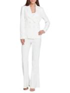 Tahari Arthur S. Levine Double Breasted Jacket And Pant Suit