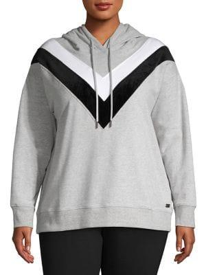 Marc New York Performance Plus Chevron Long-sleeve Hoodie