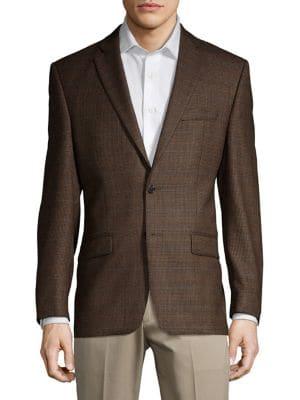 Lauren Ralph Lauren Classic Houndstooth Wool Sportcoat