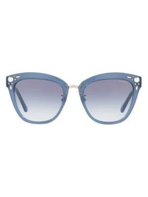 Coach Downtown 53mm Gradient Square Sunglasses