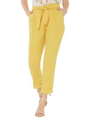 Dorothy Perkins Self-tie Elastic-back Pants