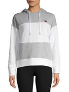 Tommy Hilfiger Performance Heather Striped Pullover Hoodie