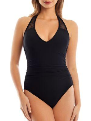 Magicsuit Solids Trinity One-piece Swimsuit