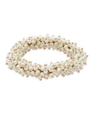 Design Lab Faux Pearl Stretch Bracelet