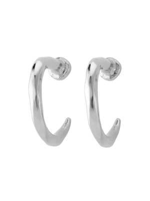 Uno De 50 Love Through Hearts C-hoop Earrings