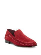 Vince Camuto Jendeya Studded Suede Loafers