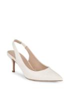 Charles By Charles David Classic Faux Leather Sling Back Pumps