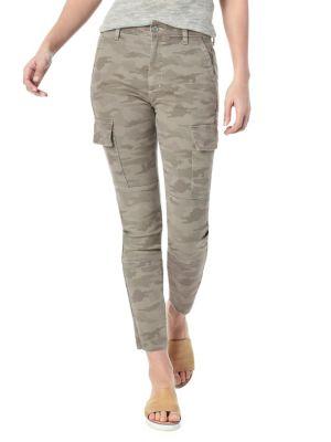 Joe's Jeans Charlie Slim-fit Camo Ankle Cargo Pants