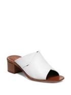 Diane Von Furstenberg Hazel Cross Leather Mules