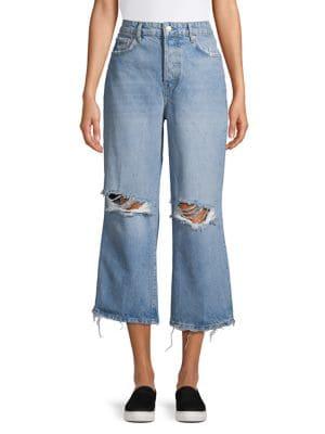Free People Ranger Denim Wide-leg Jeans