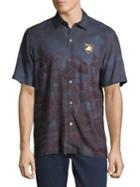 Tommy Bahama Trim-fit University Floral Fade Camp Shirt