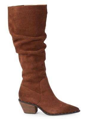 Charles By Charles David Patrol Knee-high Suede Boots