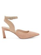 Louise Et Cie Kayin Calf Hair & Suede Buckle Heels