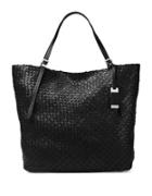 Michael Kors Collection Basket-weave Tote Bag