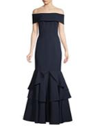 Vince Camuto Off-the-shoulder Mermaid Gown