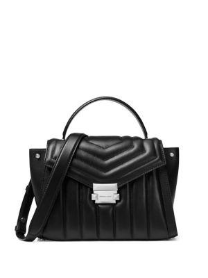 Michael Michael Kors Medium Whitney Leather Quilted Satchel