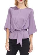 Vince Camuto Gilded Rose Bell-sleeve Blouse