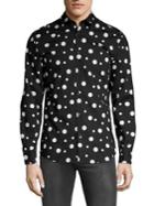 Selected Homme Polka-dot Button Front Shirt