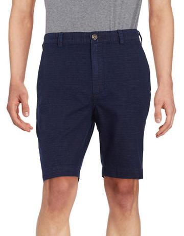 Brooks Brothers Red Fleece Cotton Microdot Shorts