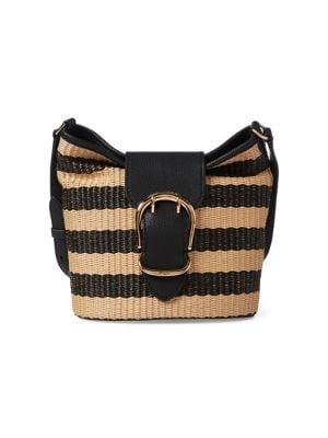 Lauren Ralph Lauren Woven Bucket Bag