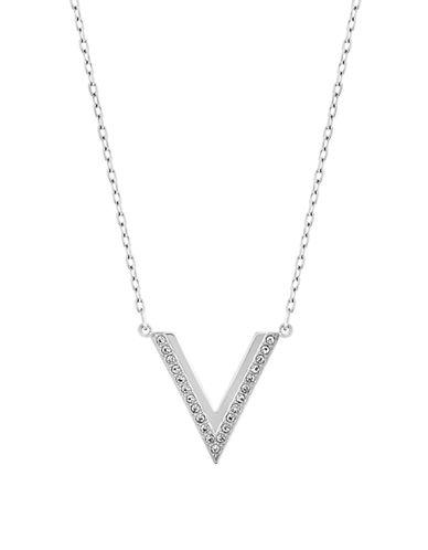 Swarovski Delta Crystal V Pendant Necklace