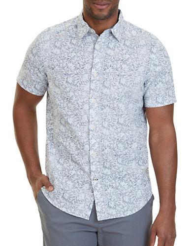 Nautica Floral-print Short Sleeve Shirt