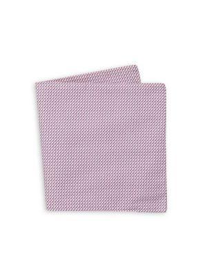 Black Brown Cotton Pocket Square