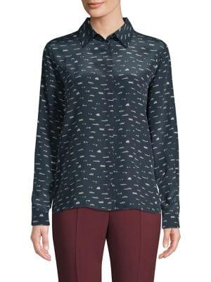 Weekend Max Mara Printed Silk Top