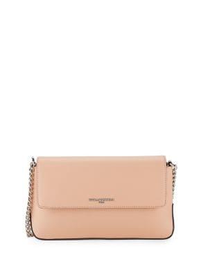Karl Lagerfeld Paris Iris Leather Crossbody Bag