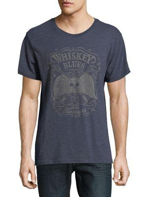 Lucky Brand Short Sleeve Printed Crewneck Tee