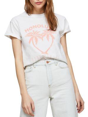 Miss Selfridge Honolulu Cotton Tee