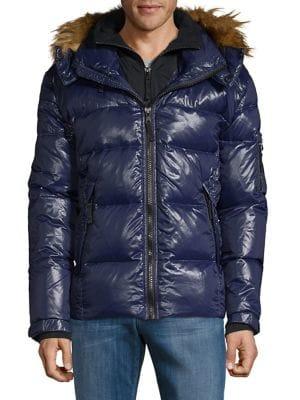 S13 Faux Fur Downhill Coat