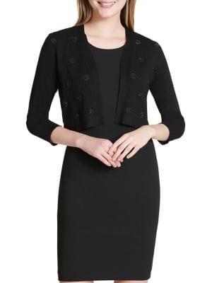 Tommy Hilfiger Sparkle Dotted Embellished Shrug