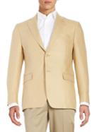 Lauren Silver Slim-fit Herringbone Suit Jacket