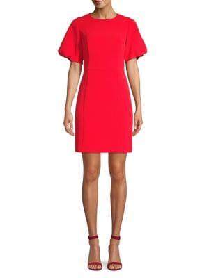 Eliza J Puff Sleeve Shift Dress